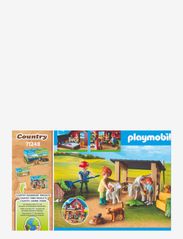 PLAYMOBIL - PLAYMOBIL Country Farmhouse with Outdoor Area - 71248 - playmobil country - multicolored - 5