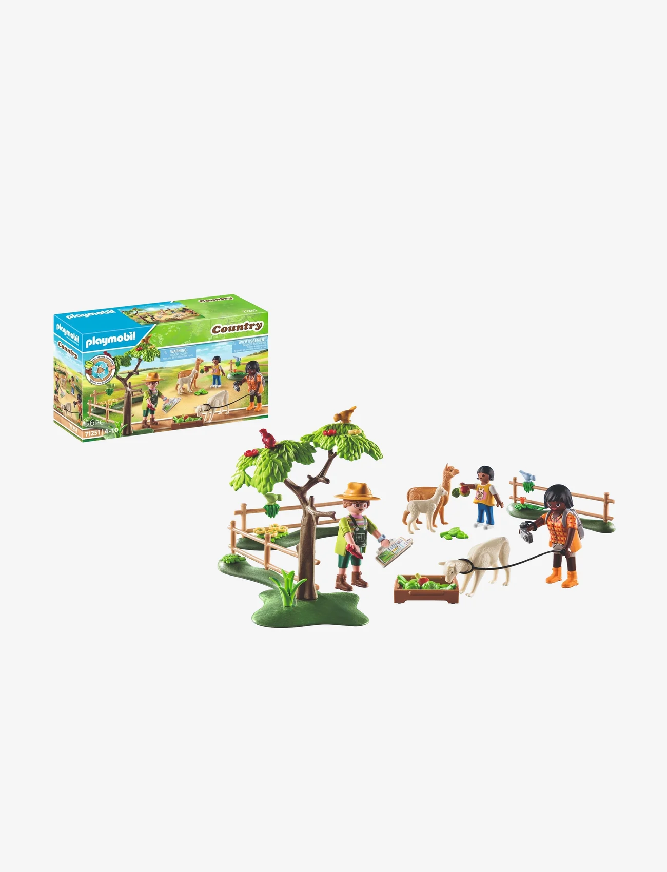 PLAYMOBIL - PLAYMOBIL Country Alpackavandring - 71251 - playmobil country - multicolored - 0