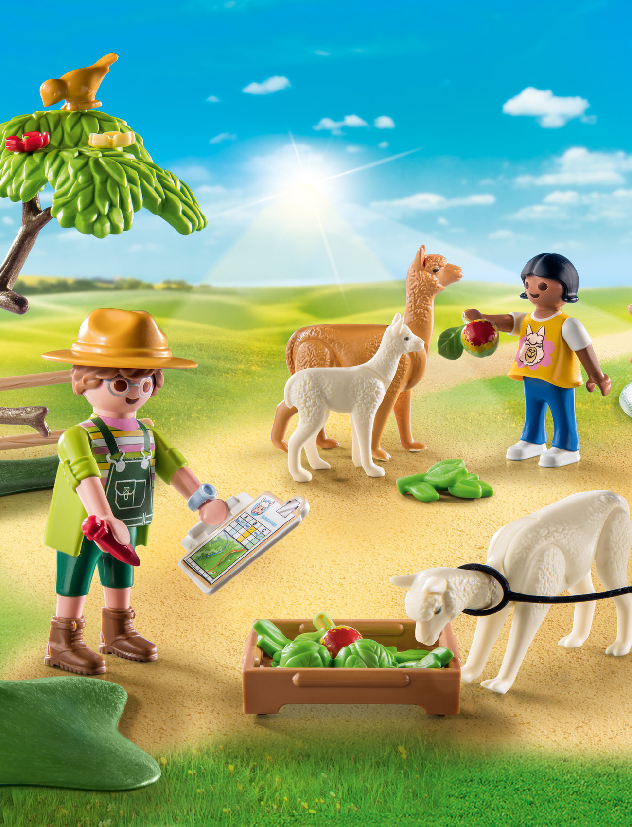 PLAYMOBIL - PLAYMOBIL Country Alpackavandring - 71251 - playmobil country - multicolored - 1