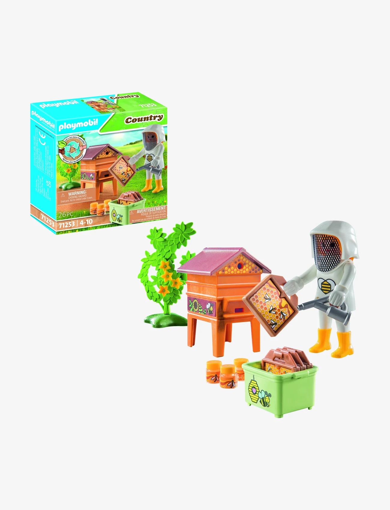 PLAYMOBIL - PLAYMOBIL Country Beekeeper - 71253 - playmobil country - multicolored - 0