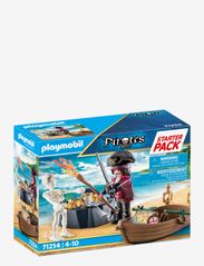 PLAYMOBIL - PLAYMOBIL Starter Pack Pirate with Rowing Boat - 71254 - alhaisimmat hinnat - multicolored - 2