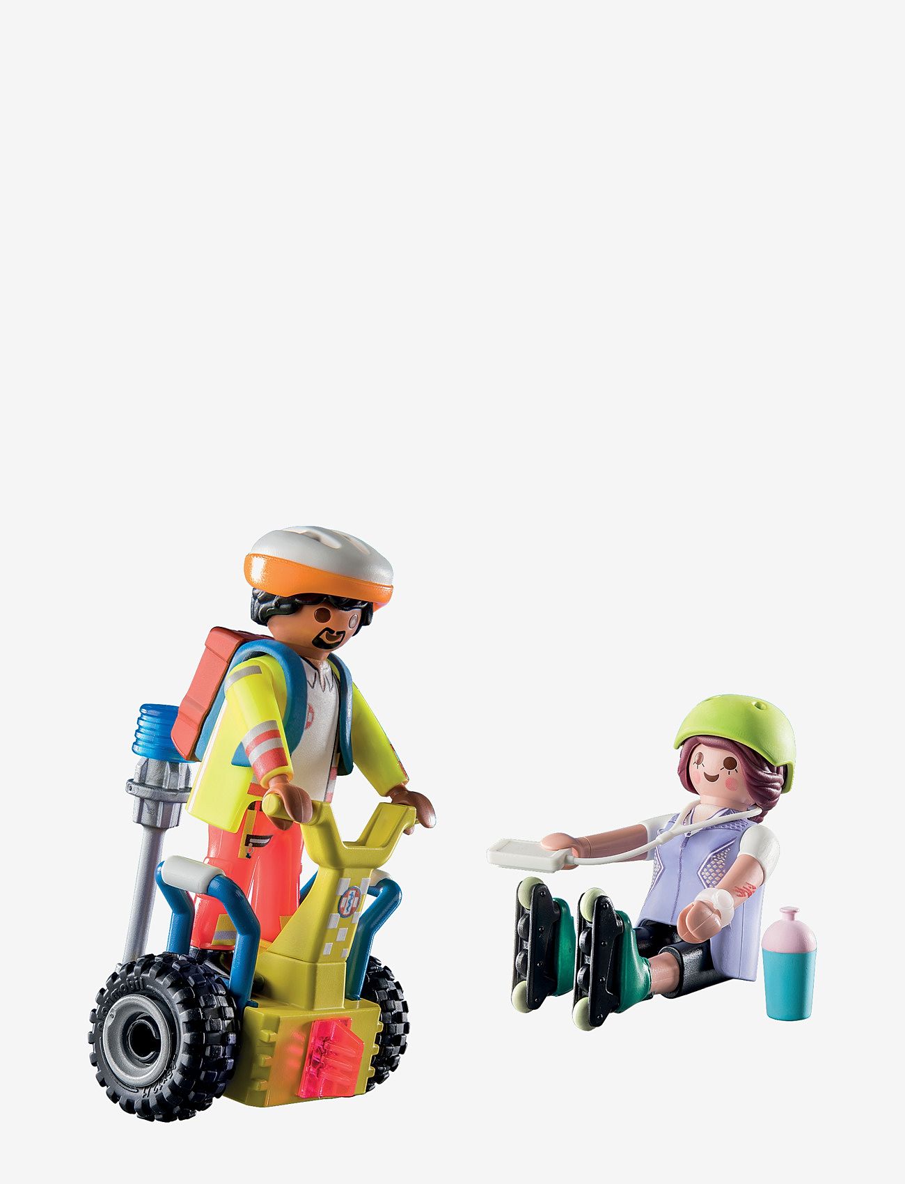 PLAYMOBIL - PLAYMOBIL Starter Pack – redning med Balance-Racer - 71257 - playmobil city life - multicolored - 2