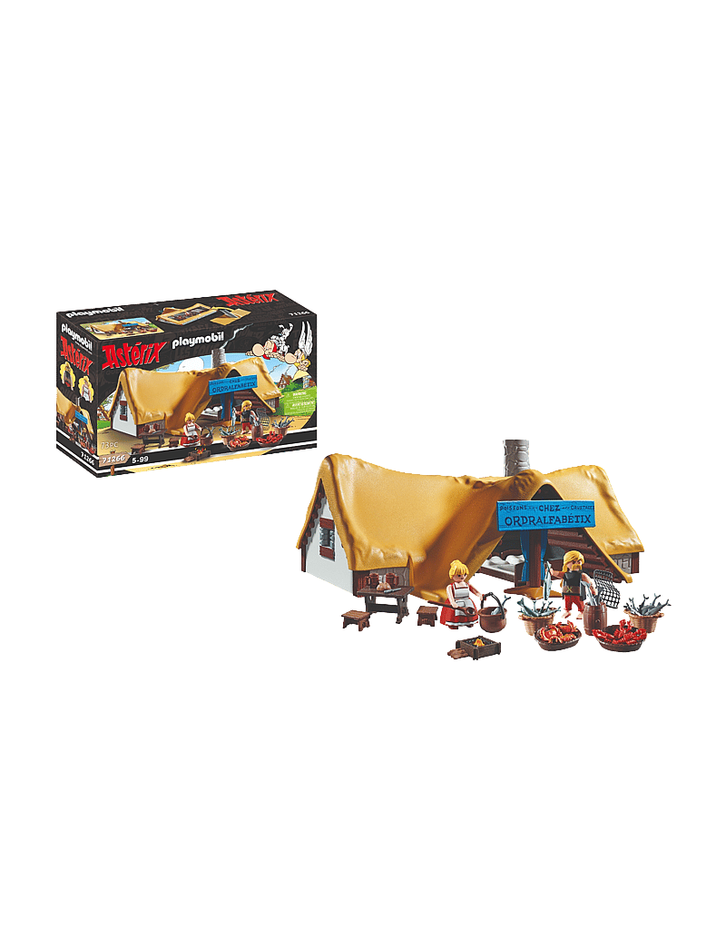 PLAYMOBIL - PLAYMOBIL Asterix: Unhygienix's Hut - 71266 - geschenke unter 100€ - multicolored - 0