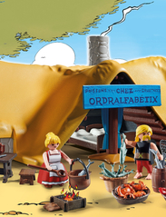 PLAYMOBIL - PLAYMOBIL Asterix: Crabbofix stuga - 71266 - födelsedagspresenter - multicolored - 6
