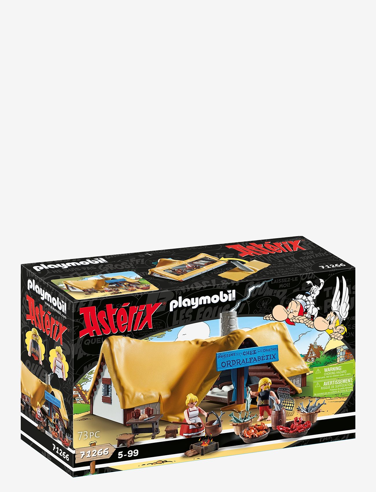 PLAYMOBIL - PLAYMOBIL Asterix: Hørmetix’ hytte - 71266 - playmobil asterix - multicolored - 3