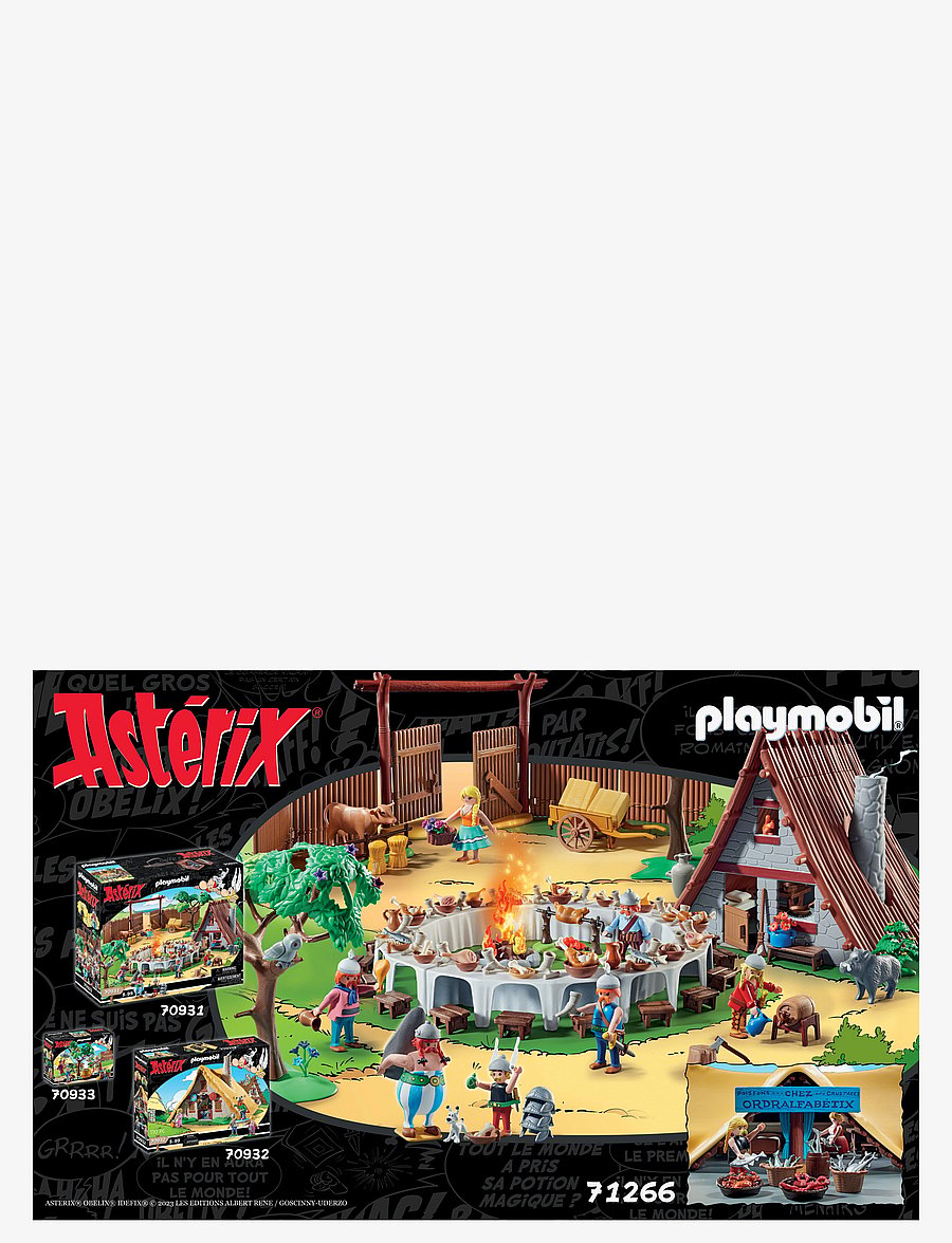 PLAYMOBIL - PLAYMOBIL Asterix: Unhygienix's Hut - 71266 - multicolored - 4
