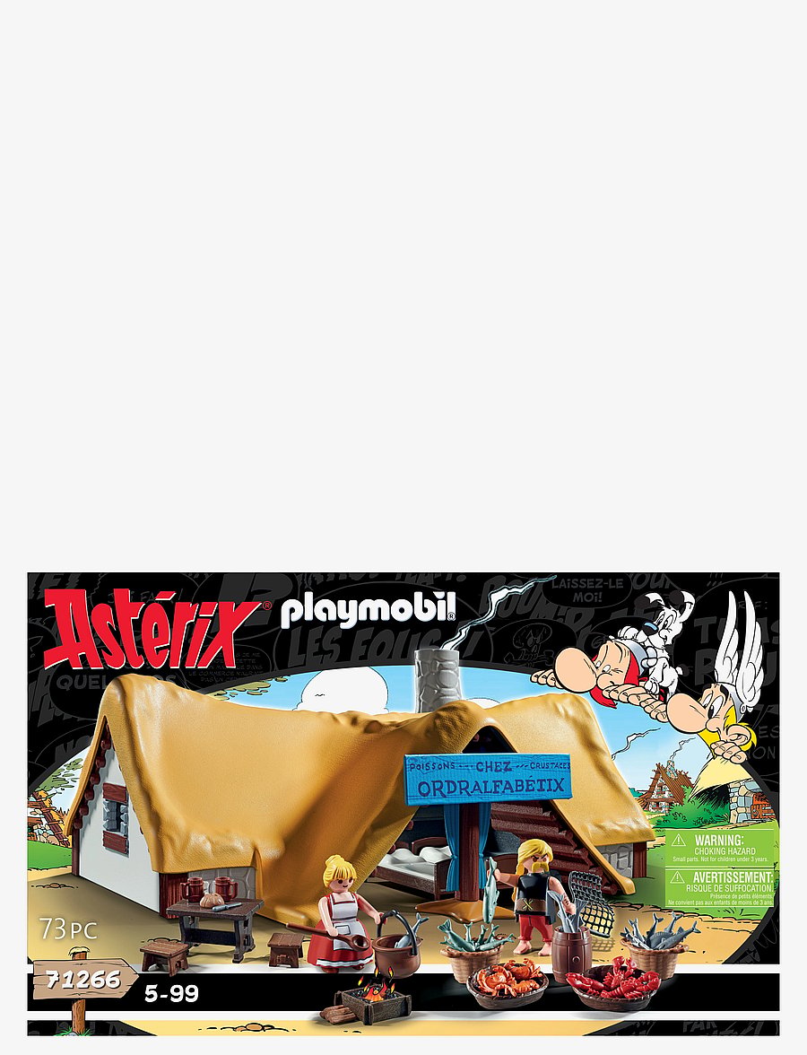 PLAYMOBIL - PLAYMOBIL Asterix: Unhygienix's Hut - 71266 - multicolored - 5