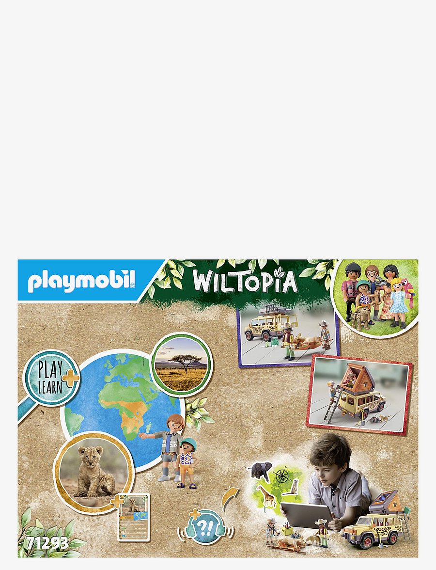 PLAYMOBIL - PLAYMOBIL Wiltopia - Cross-Country Vehicle with Lions - 71293 - multicolored - 2