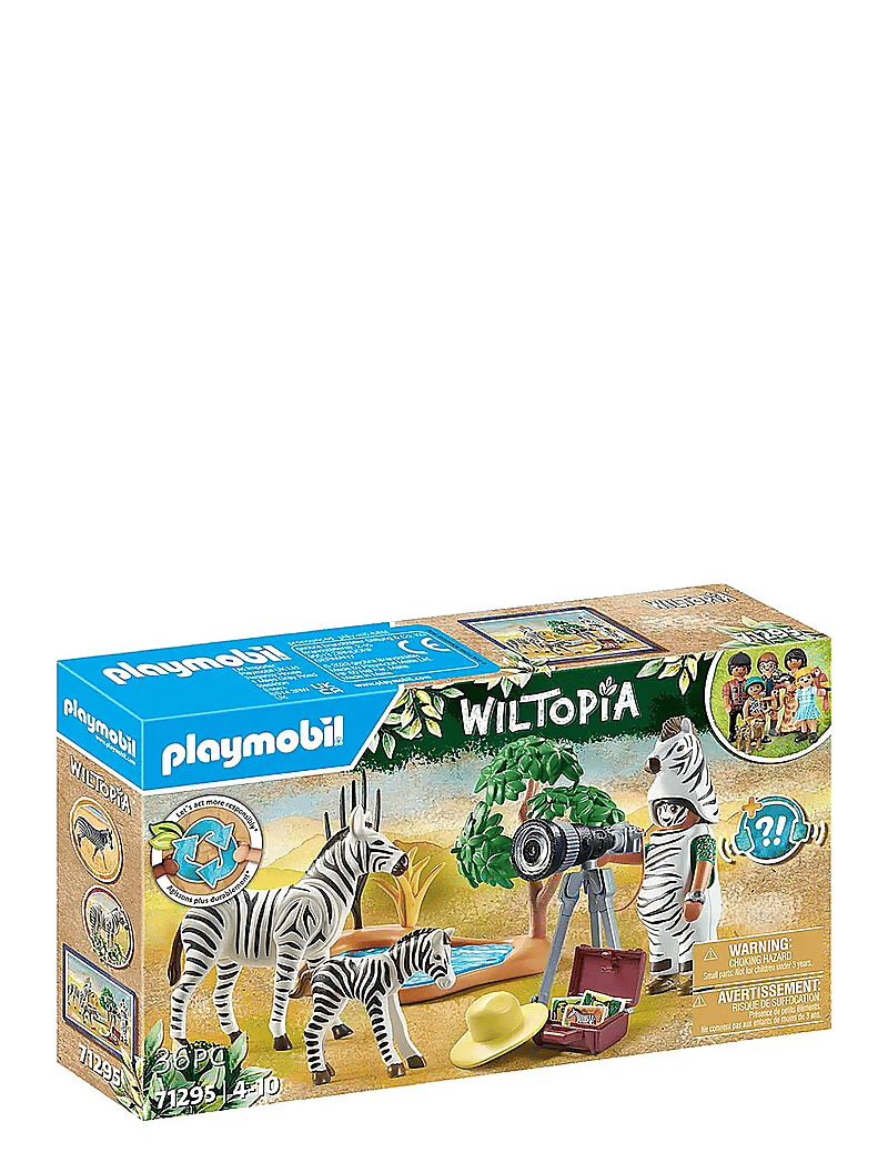 PLAYMOBIL - PLAYMOBIL Wiltopia - Animal Photographer - 71295 - playmobil wiltopia - multicolored - 2