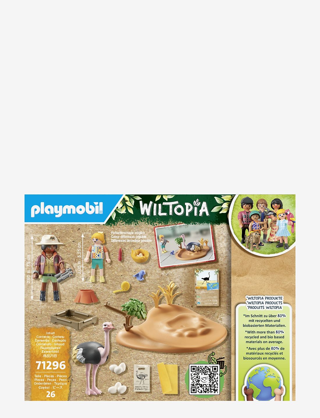 Wiltopia - Ostrich Keepers - 71296