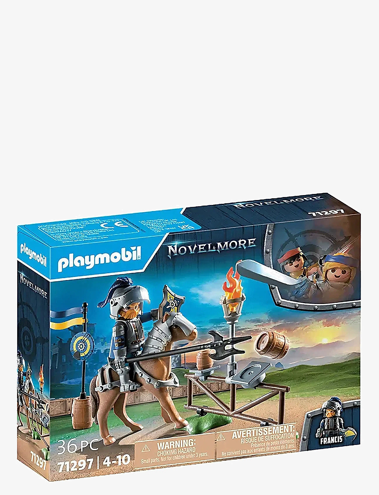 PLAYMOBIL - PLAYMOBIL Novelmore - Medieval Jousting Area - 71297 - playmobil novelmore - multicolored - 1