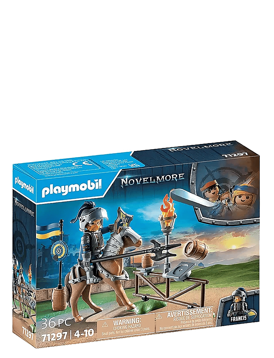 PLAYMOBIL - PLAYMOBIL Novelmore - Medieval Jousting Area - 71297 - playmobil novelmore - multicolored - 1
