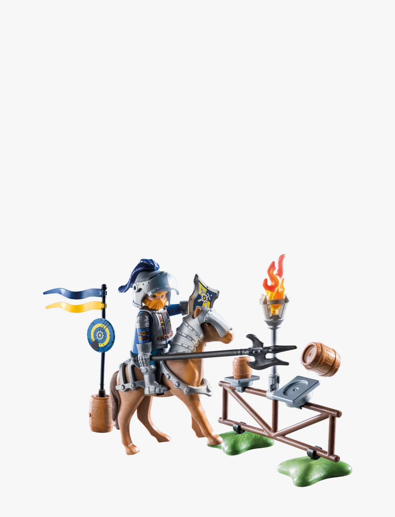 PLAYMOBIL - PLAYMOBIL Novelmore - Medieval Jousting Area - 71297 - playmobil novelmore - multicolored - 2