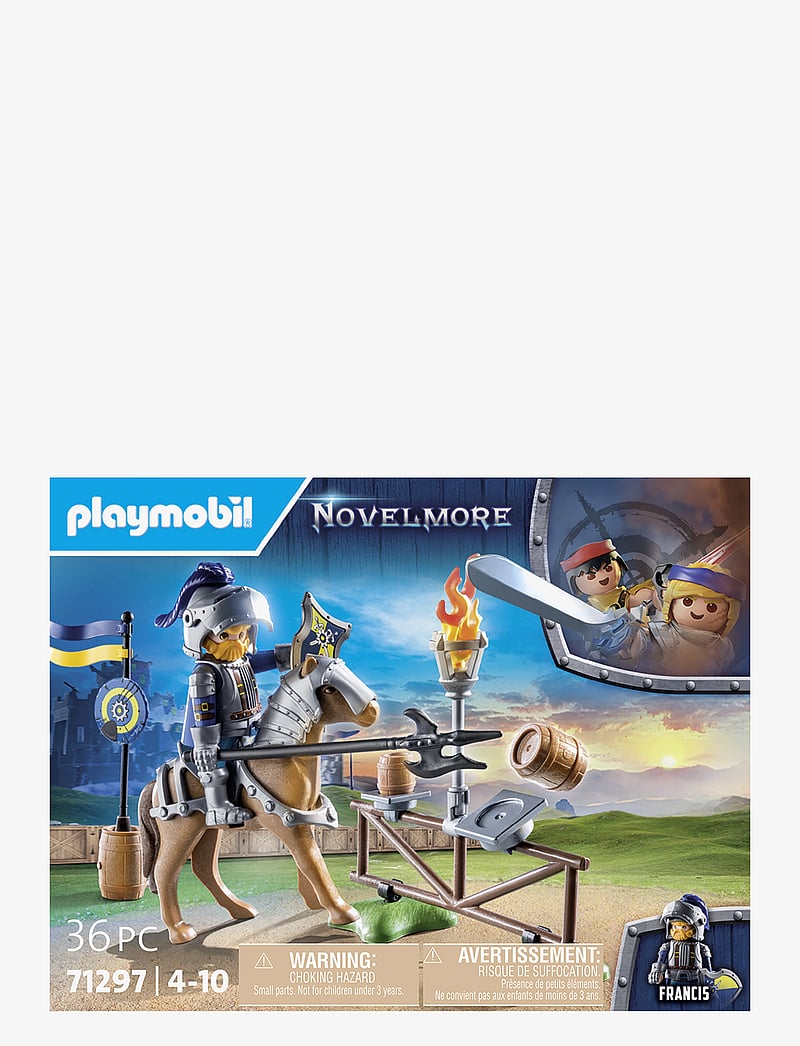 PLAYMOBIL - PLAYMOBIL Novelmore - Medieval Jousting Area - 71297 - playmobil novelmore - multicolored - 3