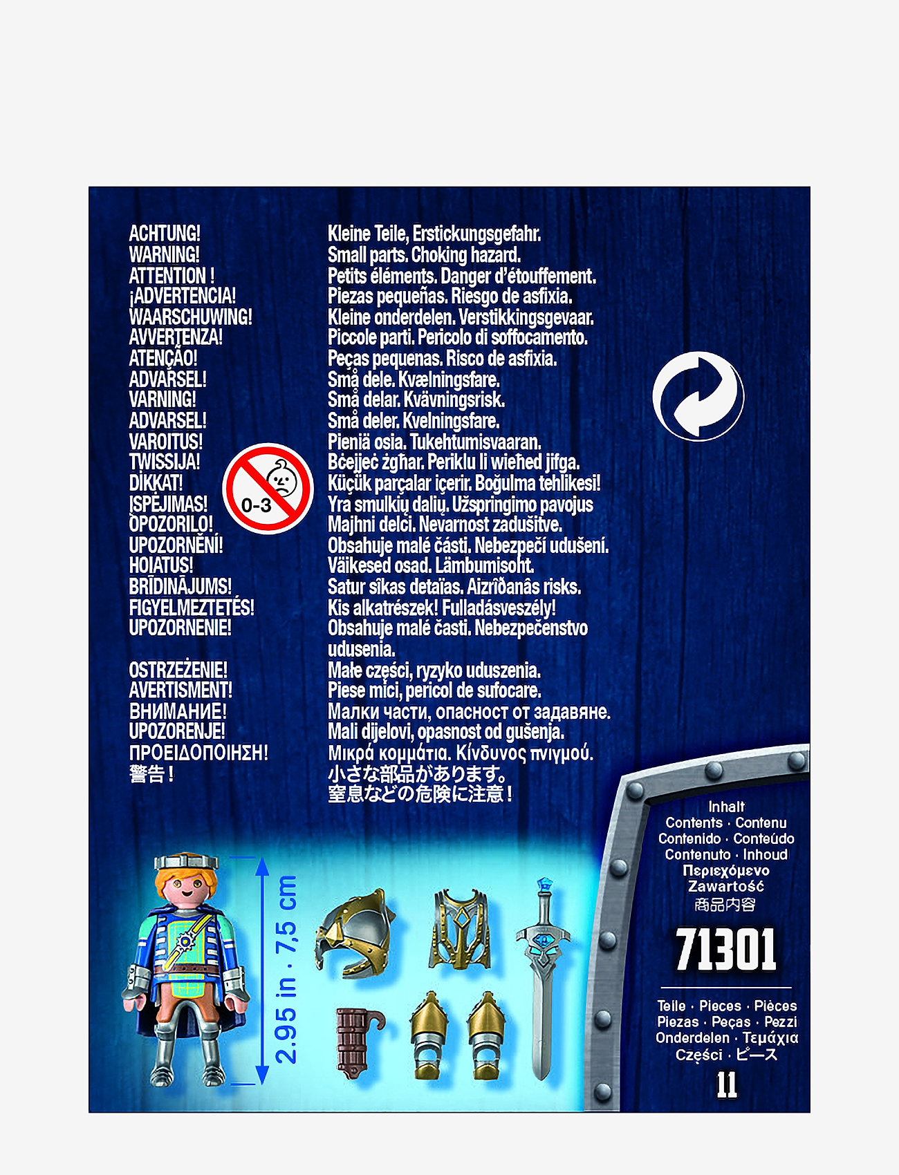 PLAYMOBIL - PLAYMOBIL Novelmore - Arwynn med Invincibus - 71301 - playmobil novelmore - multicolored - 3