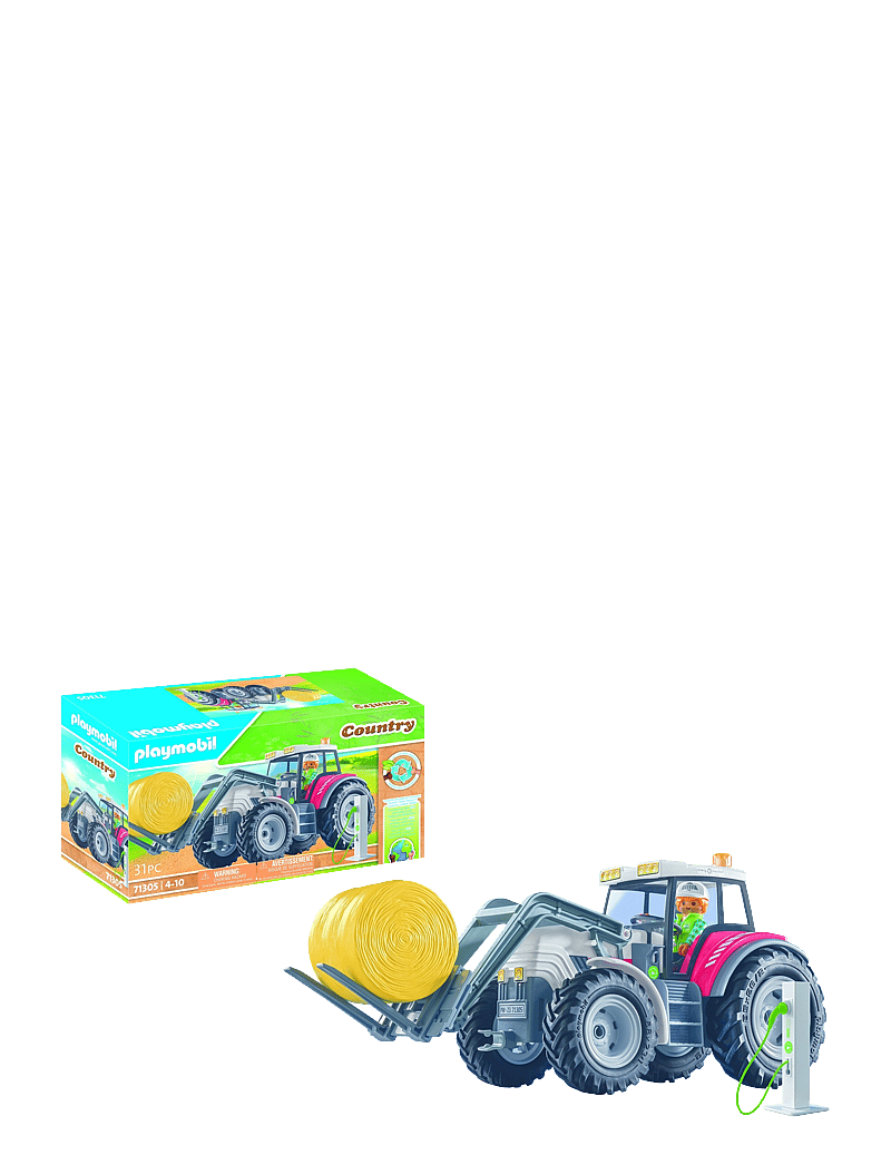 PLAYMOBIL Country Large Tractor with Accessories 71305