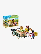 PLAYMOBIL Country Farmers Cargo Bike - 71306 - MULTICOLORED