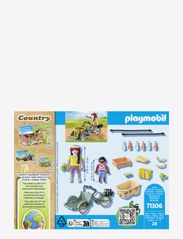 PLAYMOBIL - PLAYMOBIL Country Farmers Cargo Bike - 71306 - playmobil country - multicolored - 3