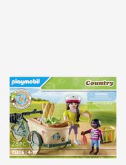 PLAYMOBIL - PLAYMOBIL Country Farmers Cargo Bike - 71306 - playmobil country - multicolored - 4