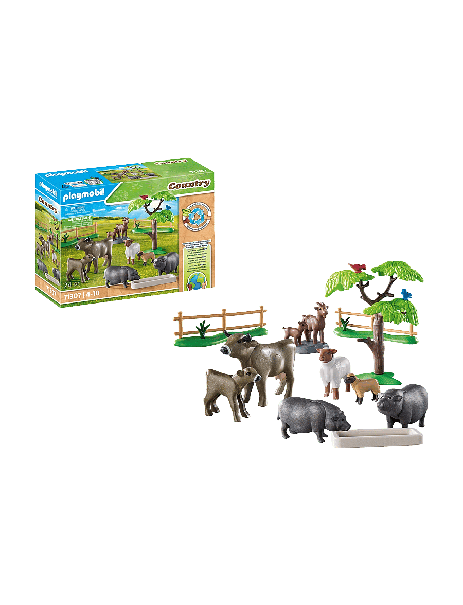 PLAYMOBIL - PLAYMOBIL Country Animal Enclosure - 71307 - multicolored - 0