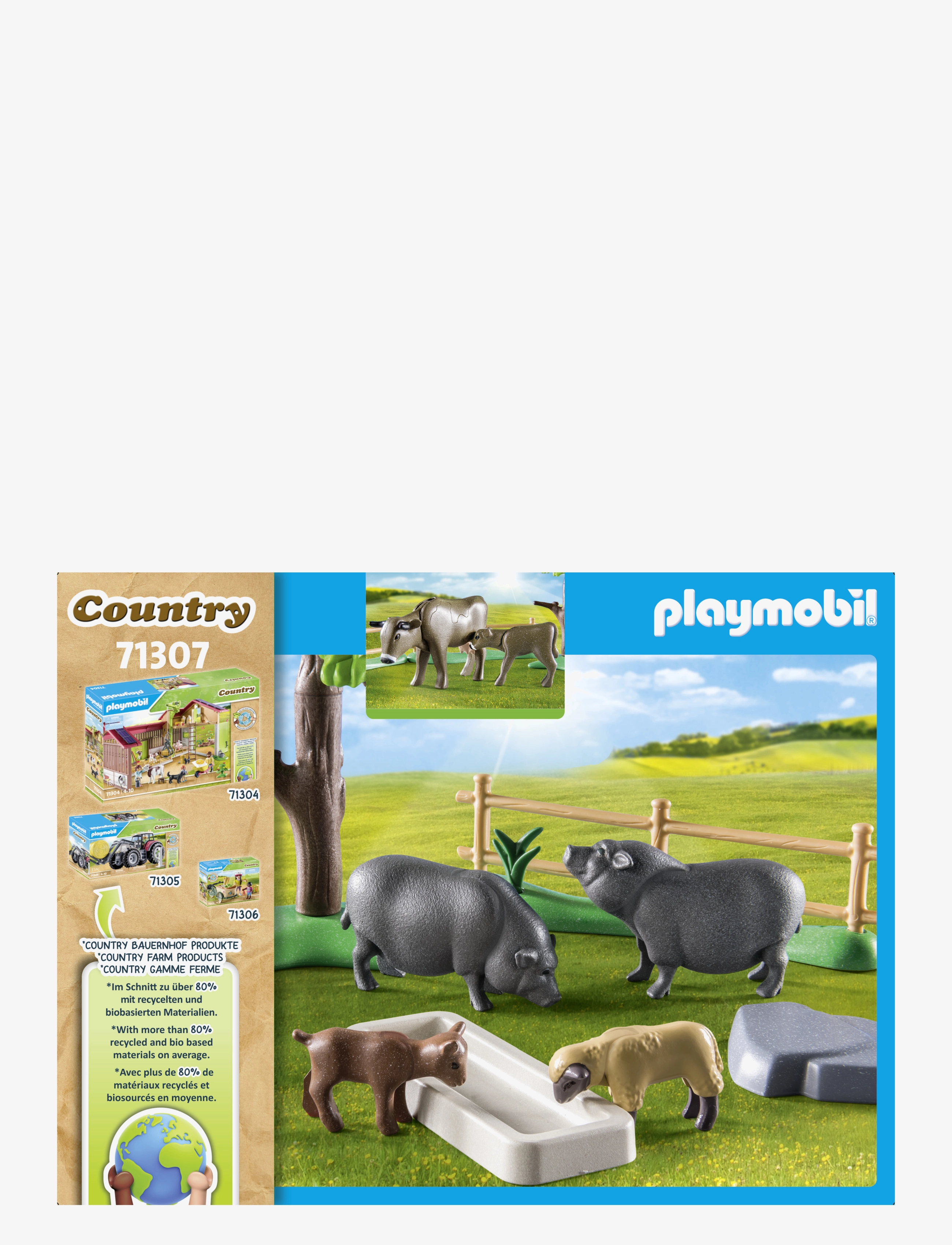 PLAYMOBIL - PLAYMOBIL Country Bondegårdsdyr - 71307 - multicolored - 3