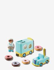 PLAYMOBIL - PLAYMOBIL 1.2.3: Doughnut Truck with Stacking and Sorting Feature - 71325 - playmobil 1.2.3 - multicolored - 4