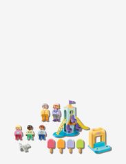 PLAYMOBIL - PLAYMOBIL 1.2.3: Adventure Tower with Ice Cream Booth - 71326 - playmobil 1.2.3 - multicolored - 4