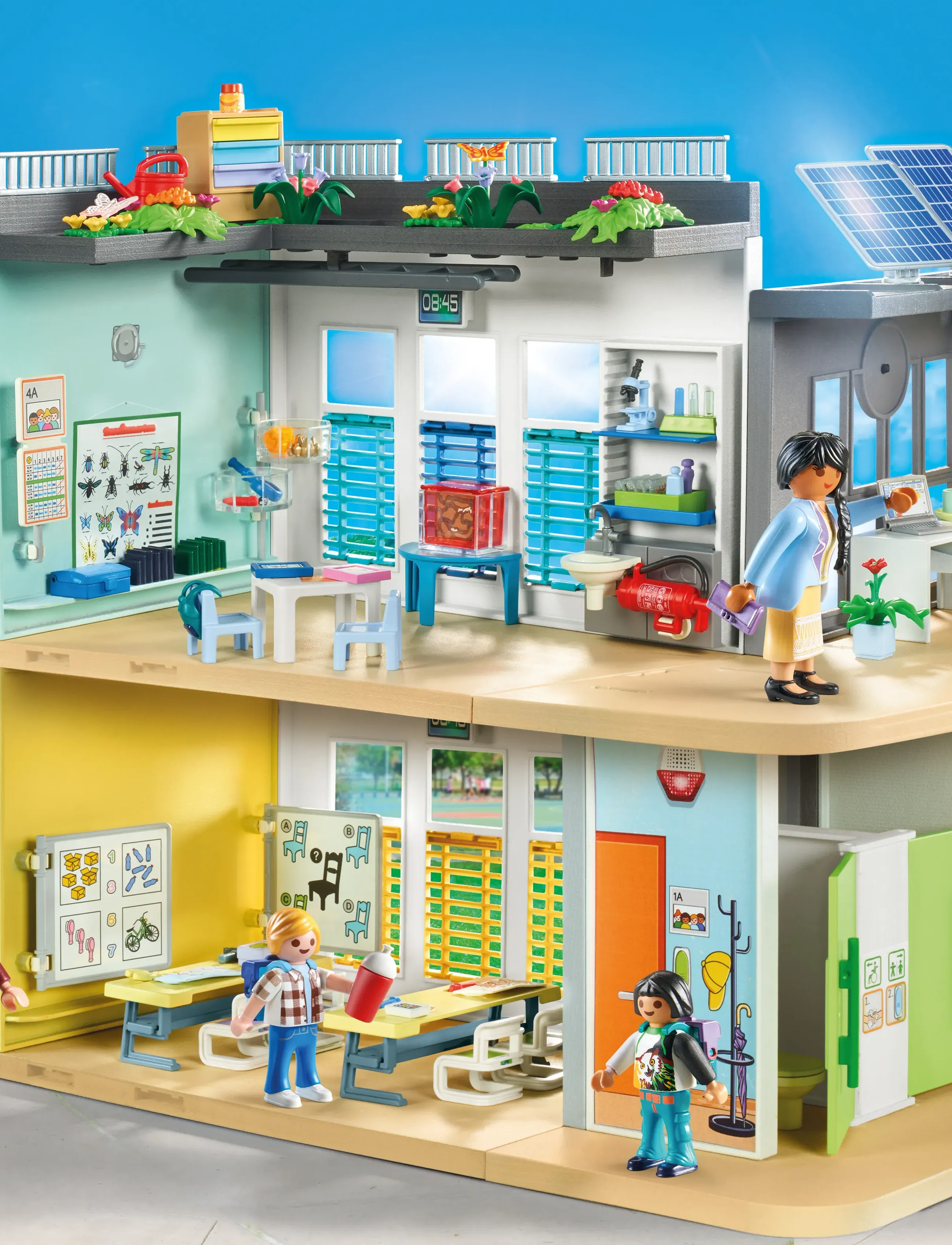 PLAYMOBIL - PLAYMOBIL City Life Large School - 71327 - playmobil city life - multicolored - 0