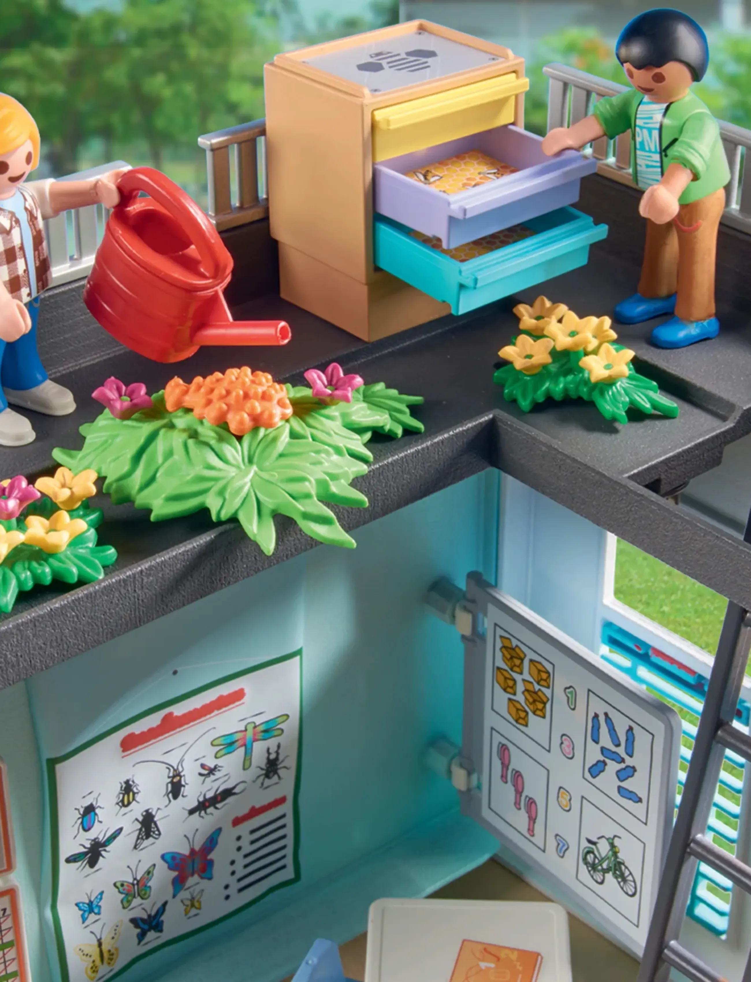 PLAYMOBIL - PLAYMOBIL City Life Large School - 71327 - playmobil city life - multicolored - 5