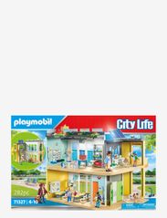 PLAYMOBIL - PLAYMOBIL City Life Stor skole - 71327 - playmobil city life - multicolored - 4