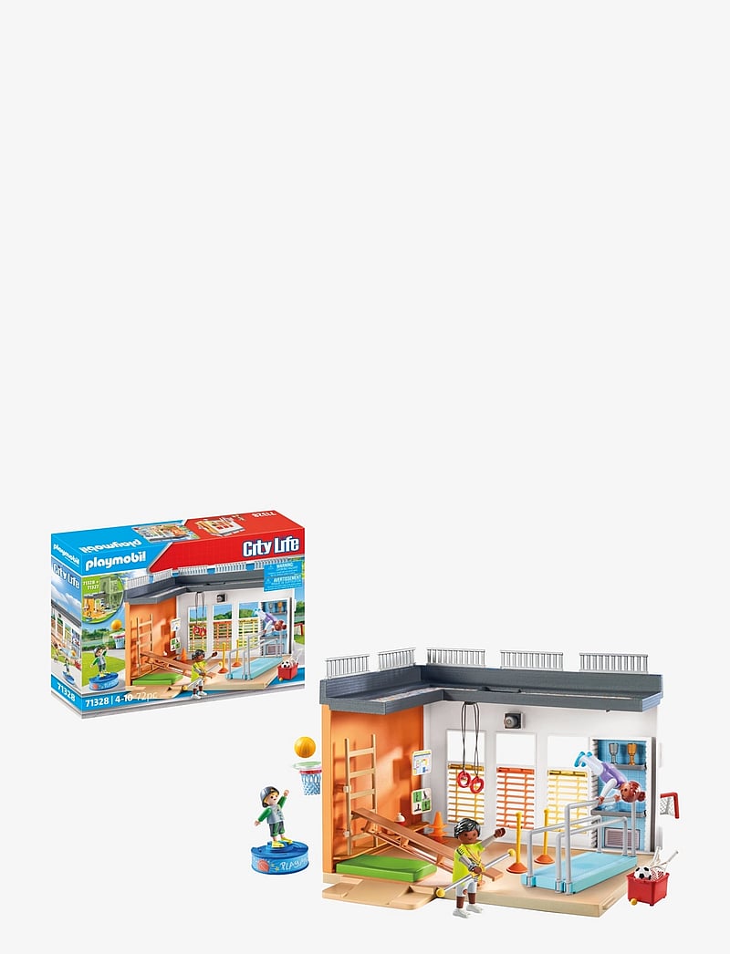 PLAYMOBIL - PLAYMOBIL City Life Gym class Extension - 71328 - playmobil city life - multicolored - 0