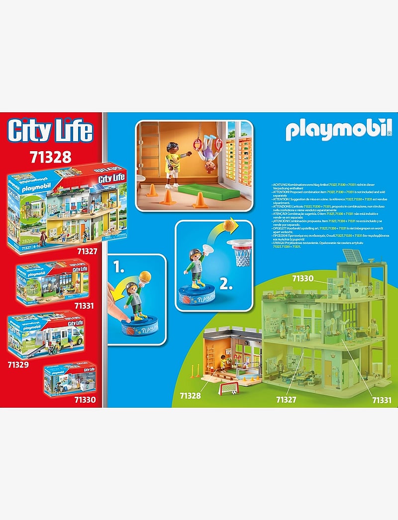 PLAYMOBIL - PLAYMOBIL City Life Gym class Extension - 71328 - playmobil city life - multicolored - 2