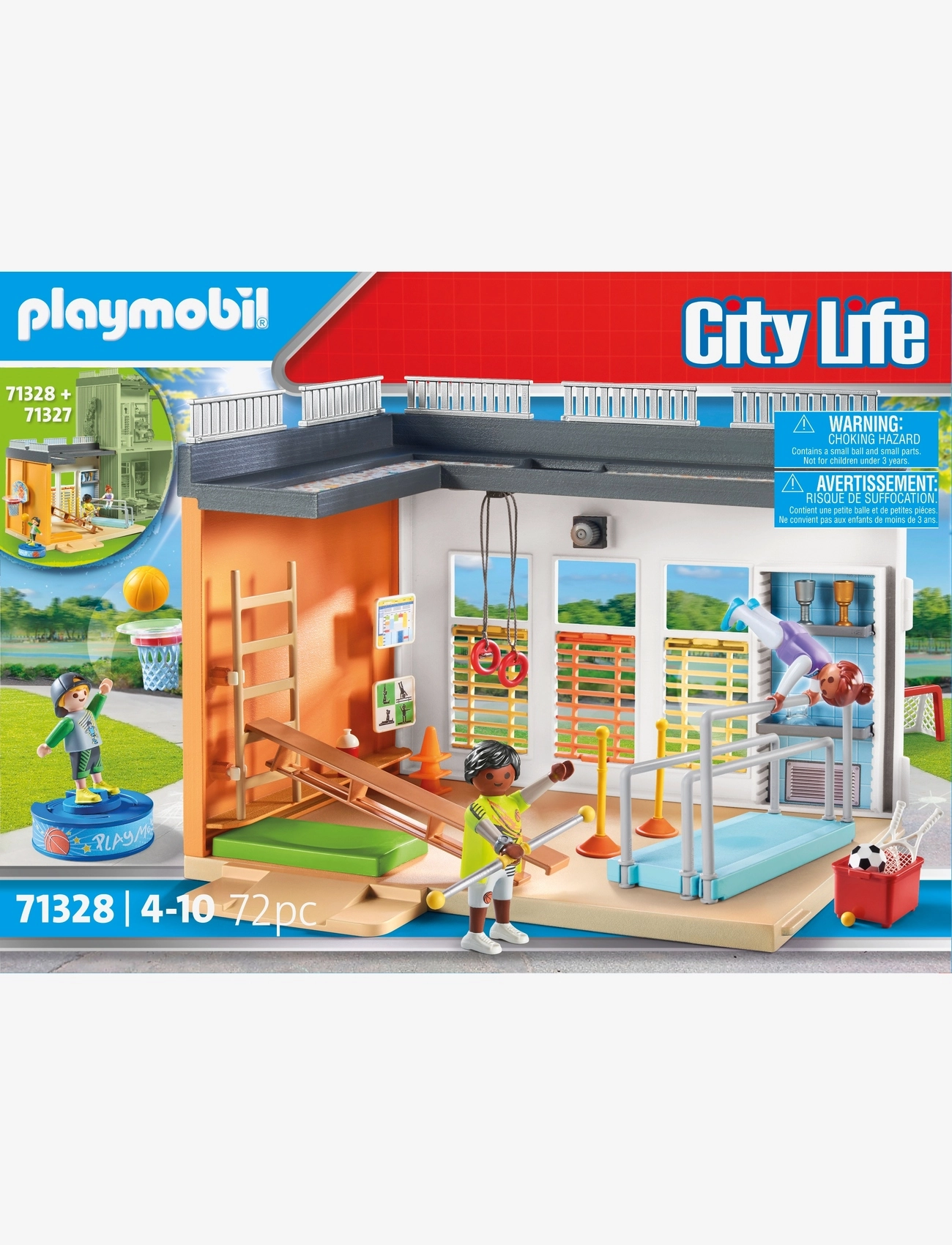 PLAYMOBIL - PLAYMOBIL City Life Gymnastiksal som tilbygning - 71328 - multicolored - 5