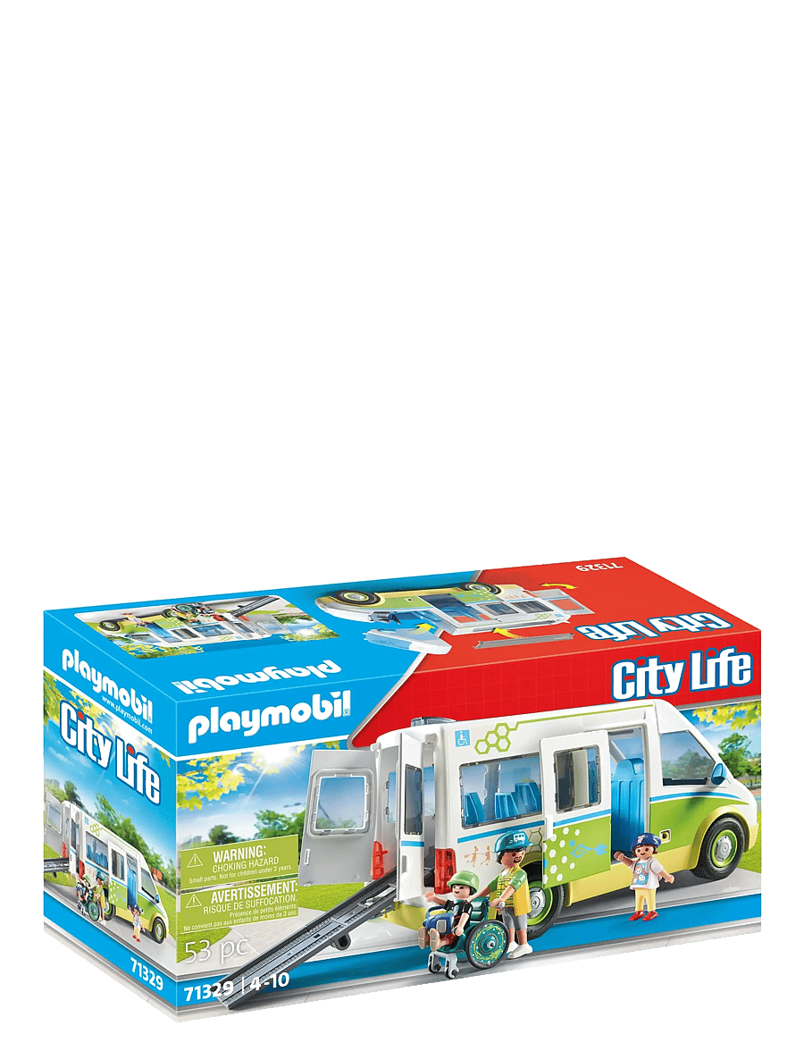 PLAYMOBIL - PLAYMOBIL City Life School Bus - 71329 - multicolored - 1
