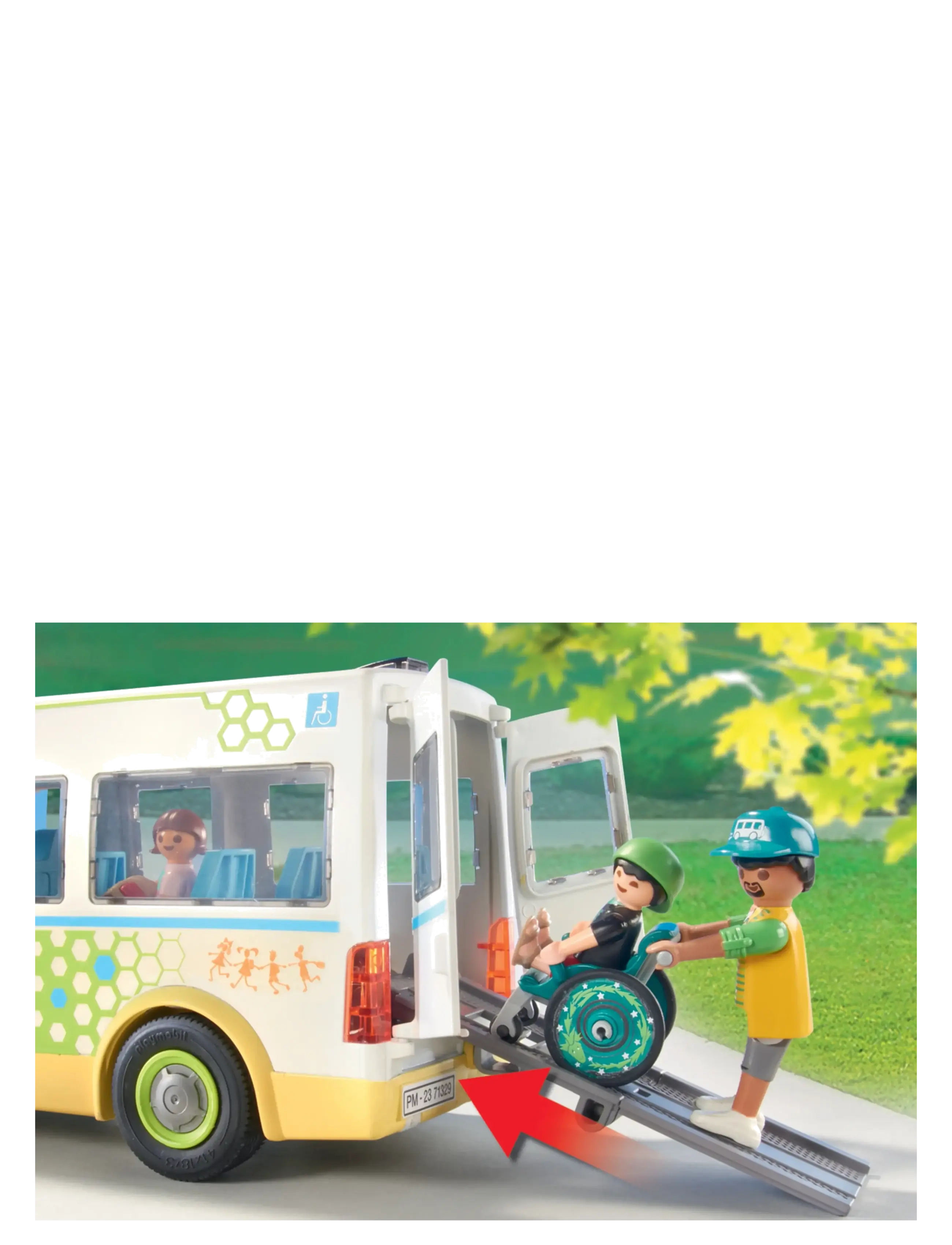 PLAYMOBIL - PLAYMOBIL City Life School Bus - 71329 - multicolored - 3