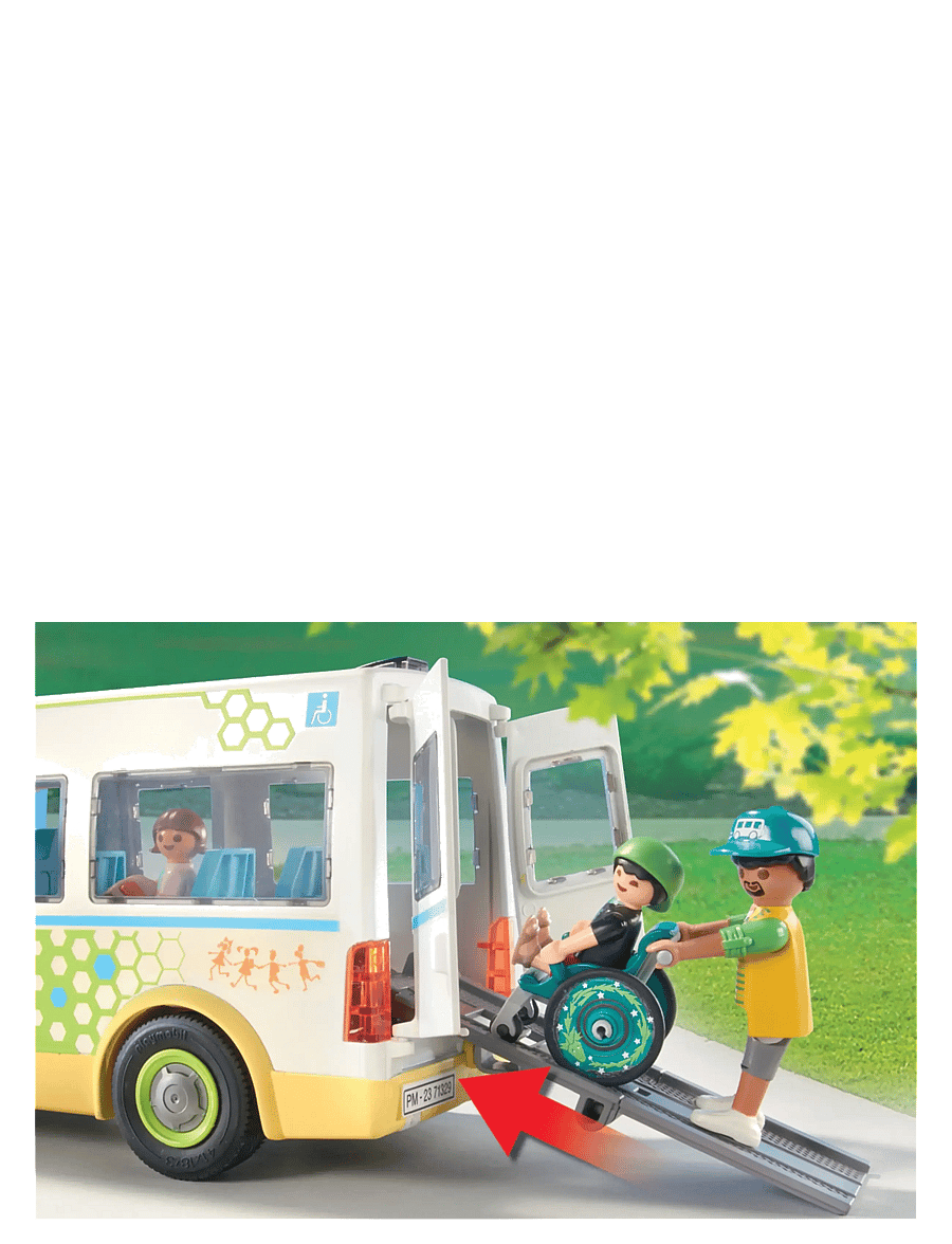 PLAYMOBIL - PLAYMOBIL City Life School Bus - 71329 - multicolored - 3