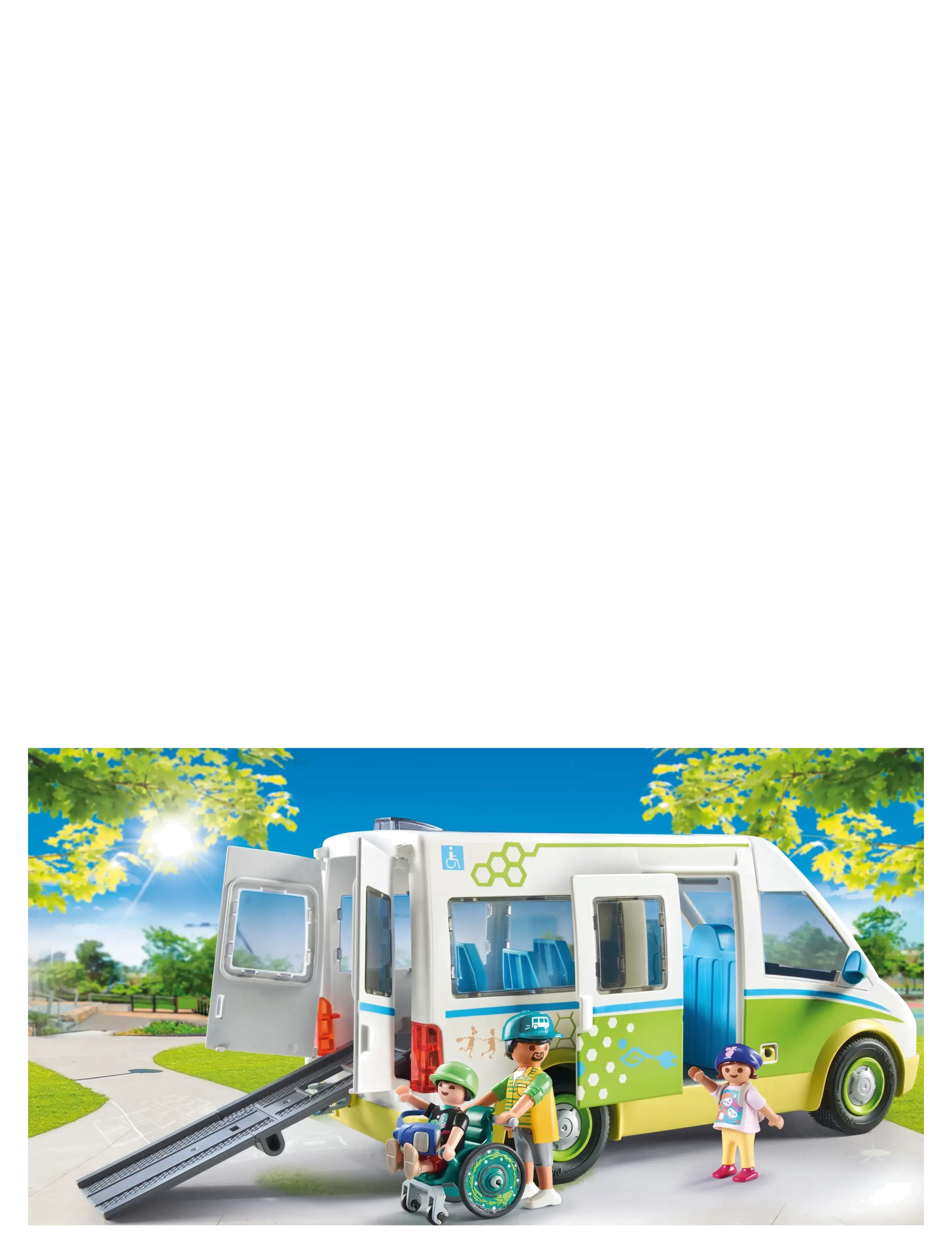 PLAYMOBIL - PLAYMOBIL City Life School Bus - 71329 - multicolored - 4