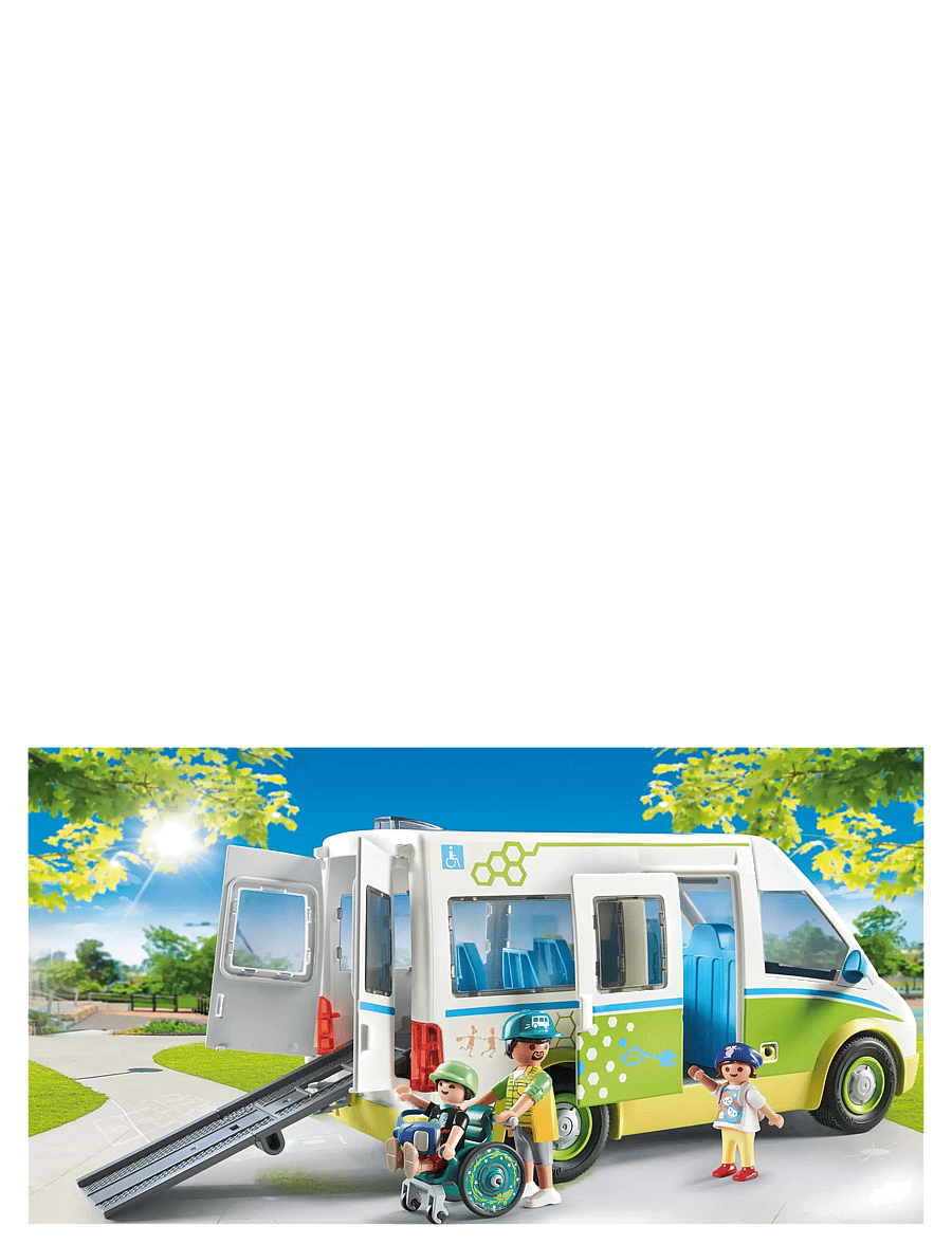PLAYMOBIL - PLAYMOBIL City Life School Bus - 71329 - multicolored - 4