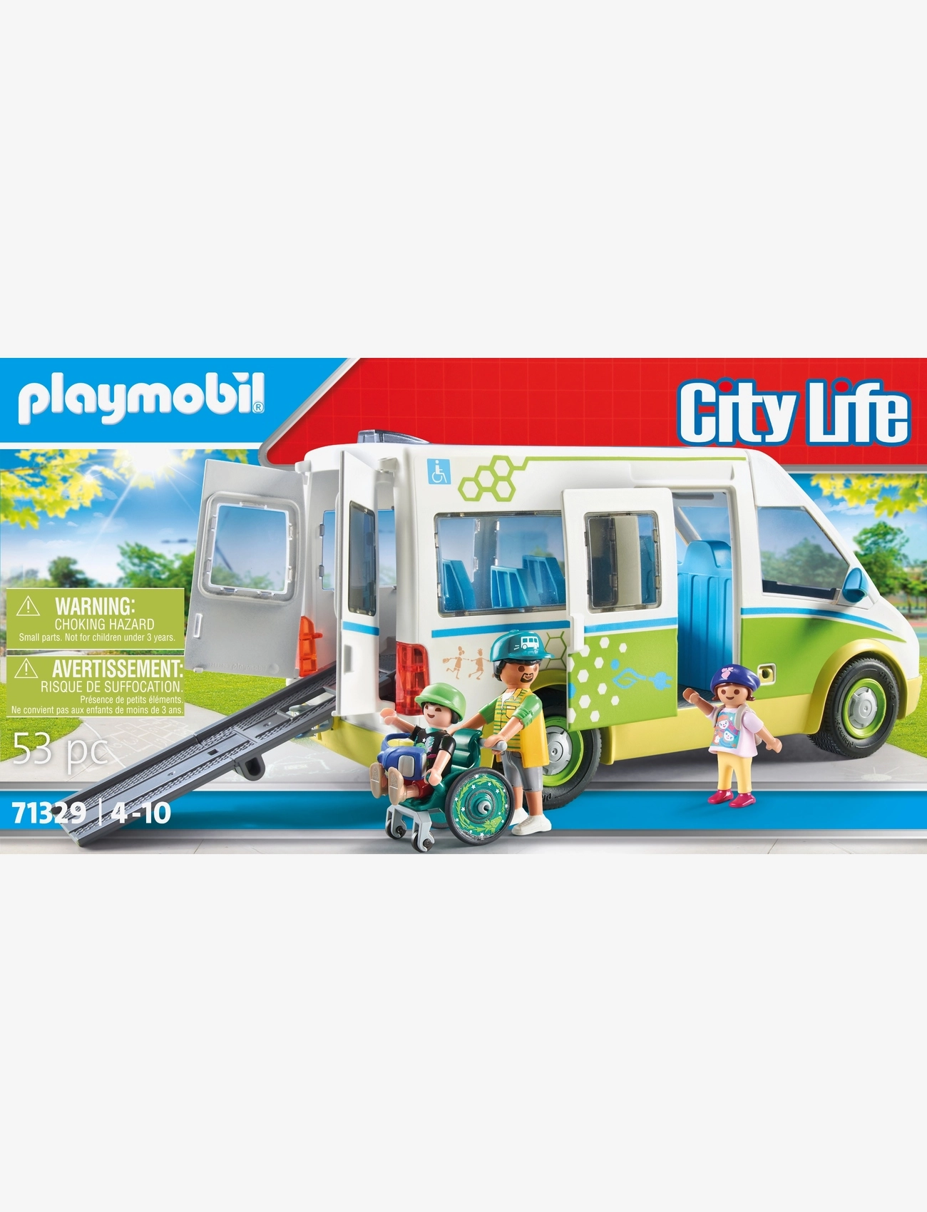 PLAYMOBIL - PLAYMOBIL City Life School Bus - 71329 - multicolored - 5