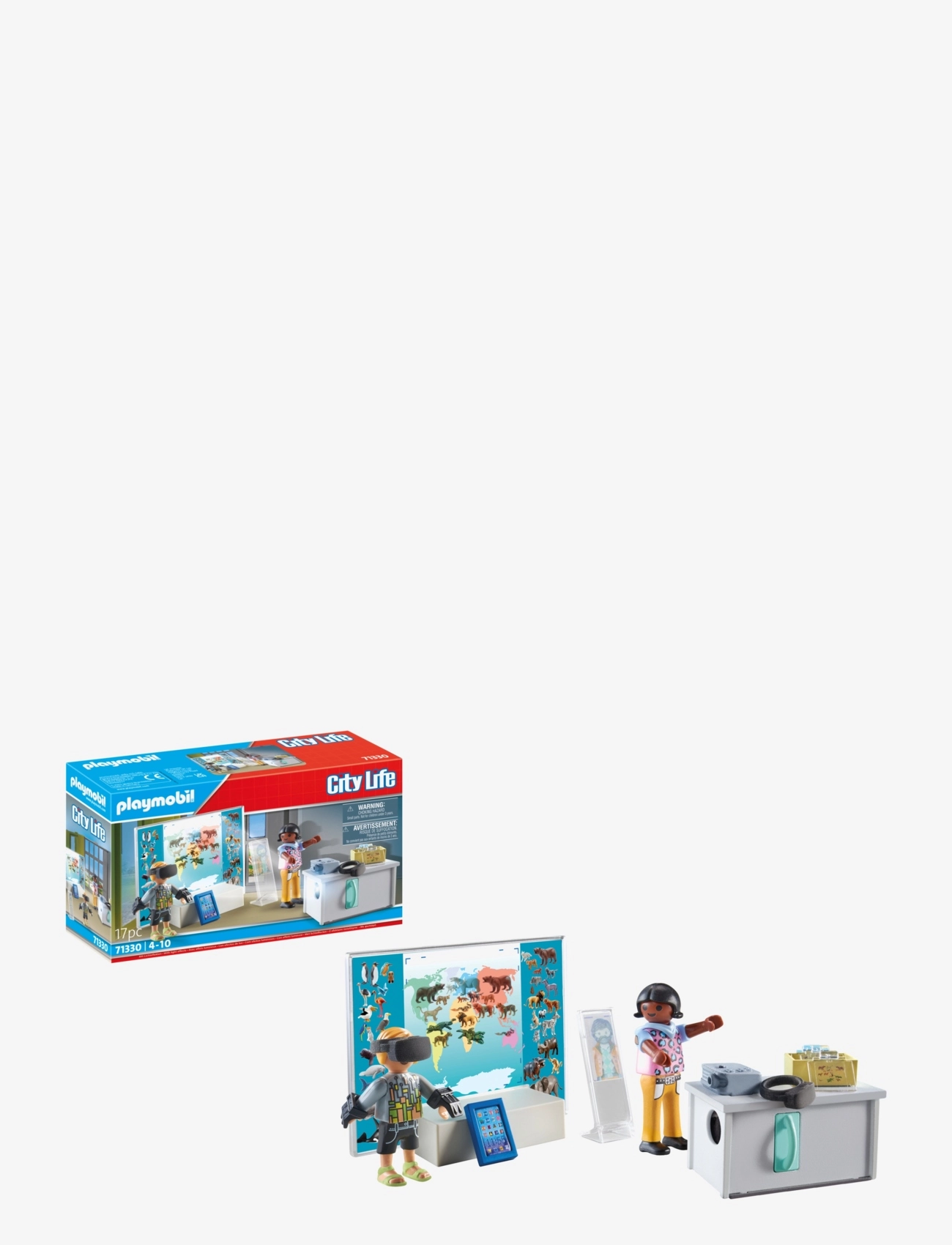 PLAYMOBIL City Life Virtuelt Klasseværelse 71330, Børn, Playmobil City Life, Multi/mønstret, Str: ONE SIZE