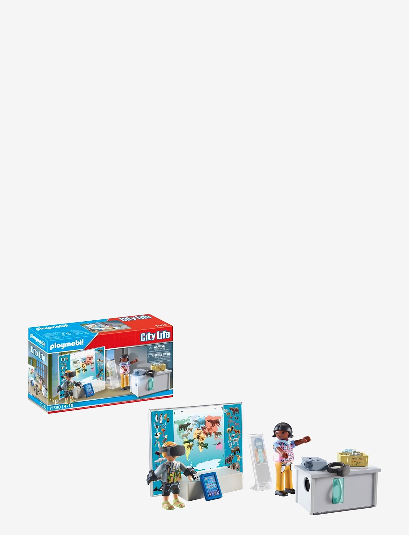 PLAYMOBIL - PLAYMOBIL City Life Virtuelt klasseværelse - 71330 - playmobil city life - multicolored - 0