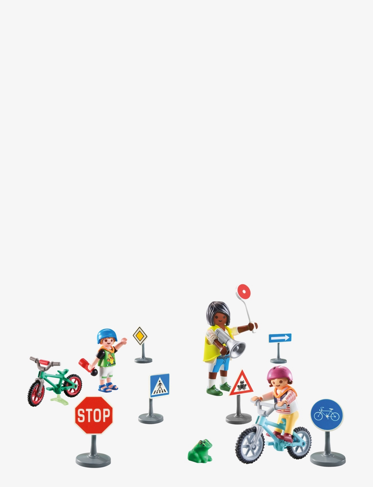 PLAYMOBIL - PLAYMOBIL City Life Cykeltræning - 71332 - playmobil city life - multicolored - 1