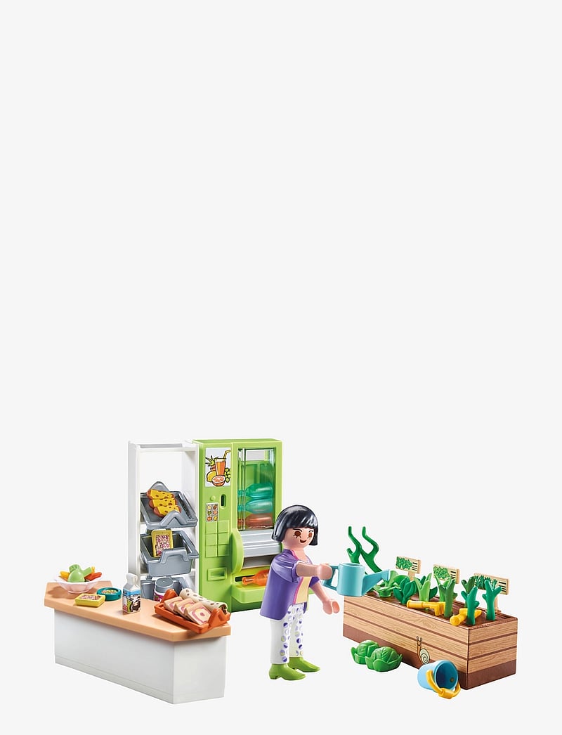 PLAYMOBIL - PLAYMOBIL City Life Lunch Kiosk - 71333 - playmobil city life - multicolored - 1