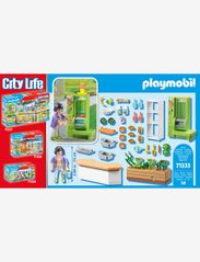 PLAYMOBIL - PLAYMOBIL City Life Lunch Kiosk - 71333 - playmobil city life - multicolored - 2