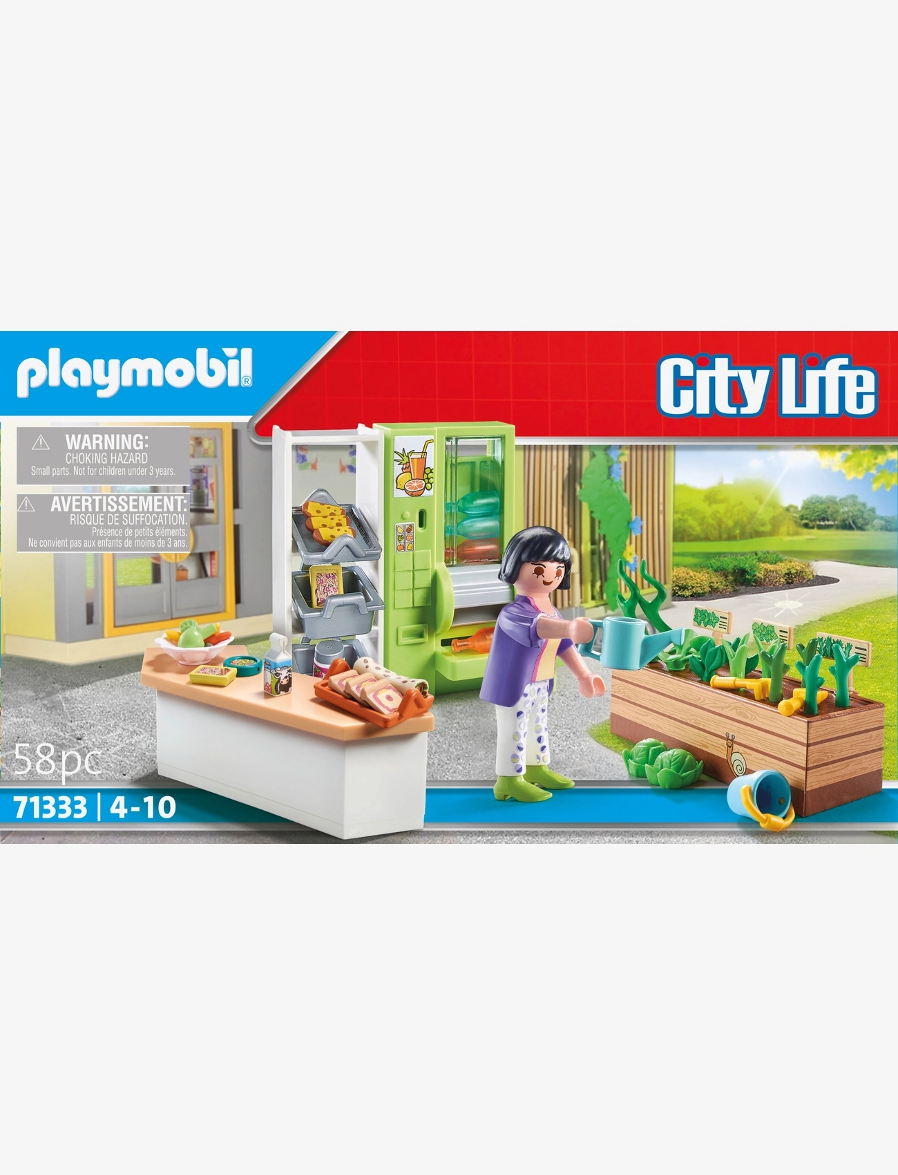 PLAYMOBIL - PLAYMOBIL City Life Skolekiosk - 71333 - playmobil city life - multicolored - 3