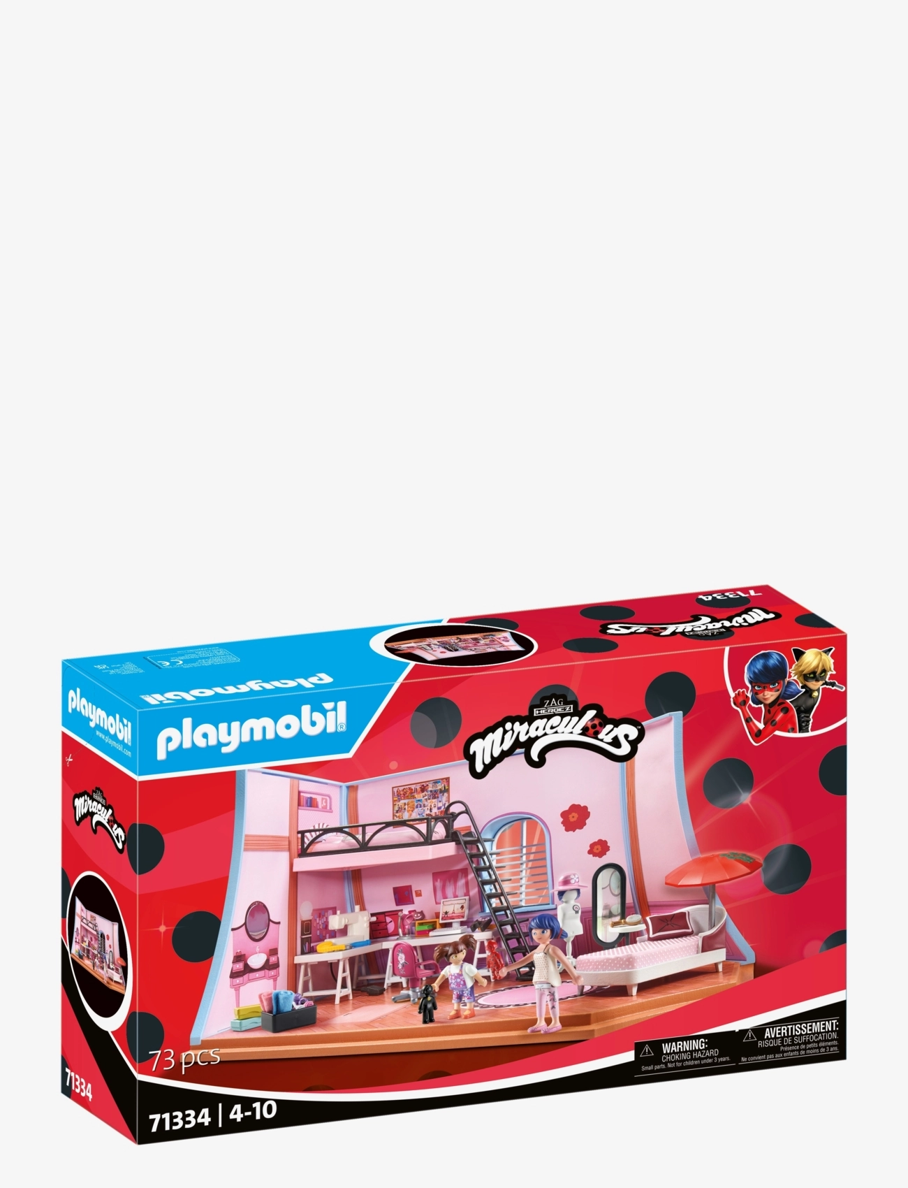PLAYMOBIL - PLAYMOBIL Miraculous: Marinettes hems - 71334 - playmobil figures - multicolored - 2