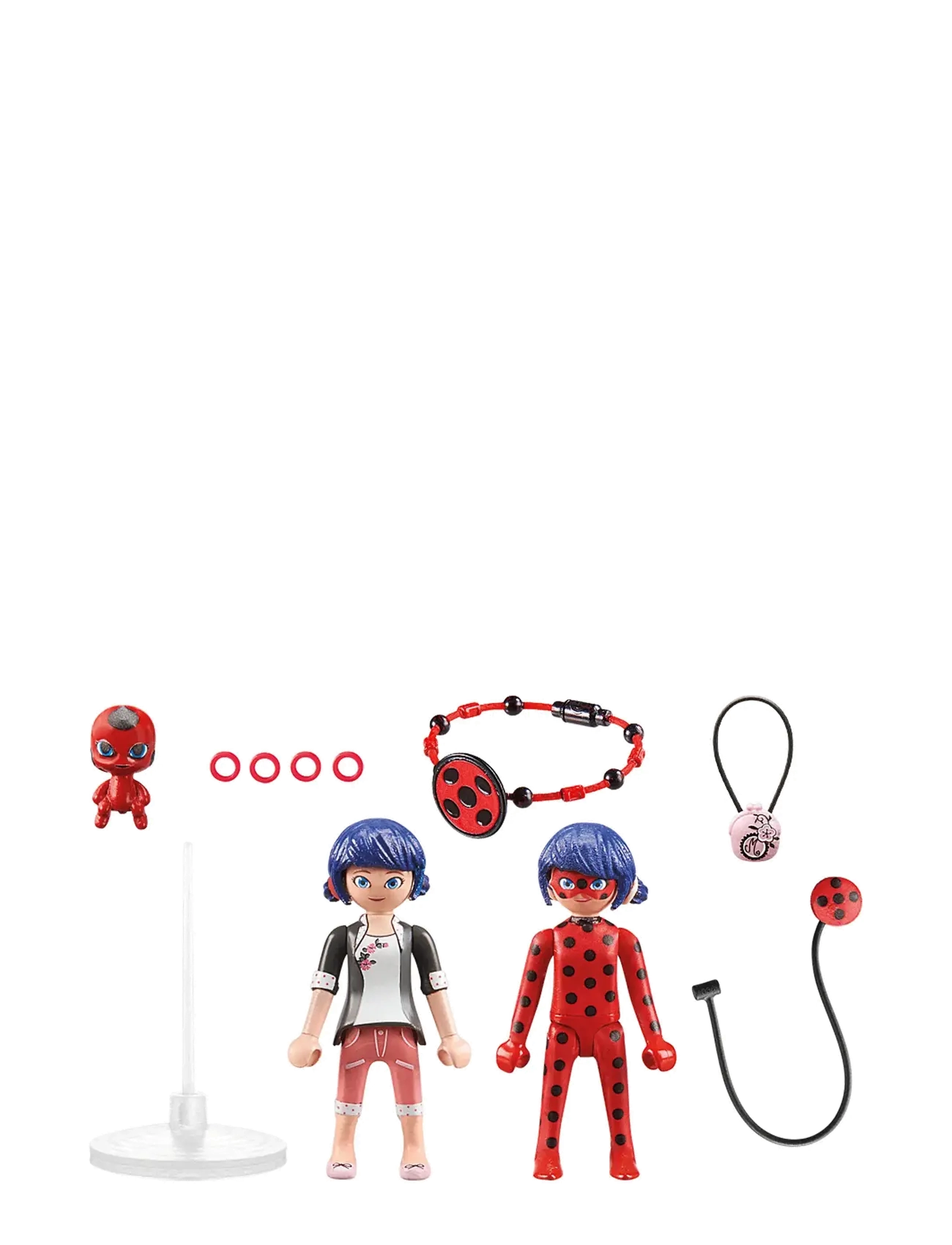 PLAYMOBIL - PLAYMOBIL Miraculous: Marinette & Ladybug - 71336 - playmobil figures - multicolored - 1