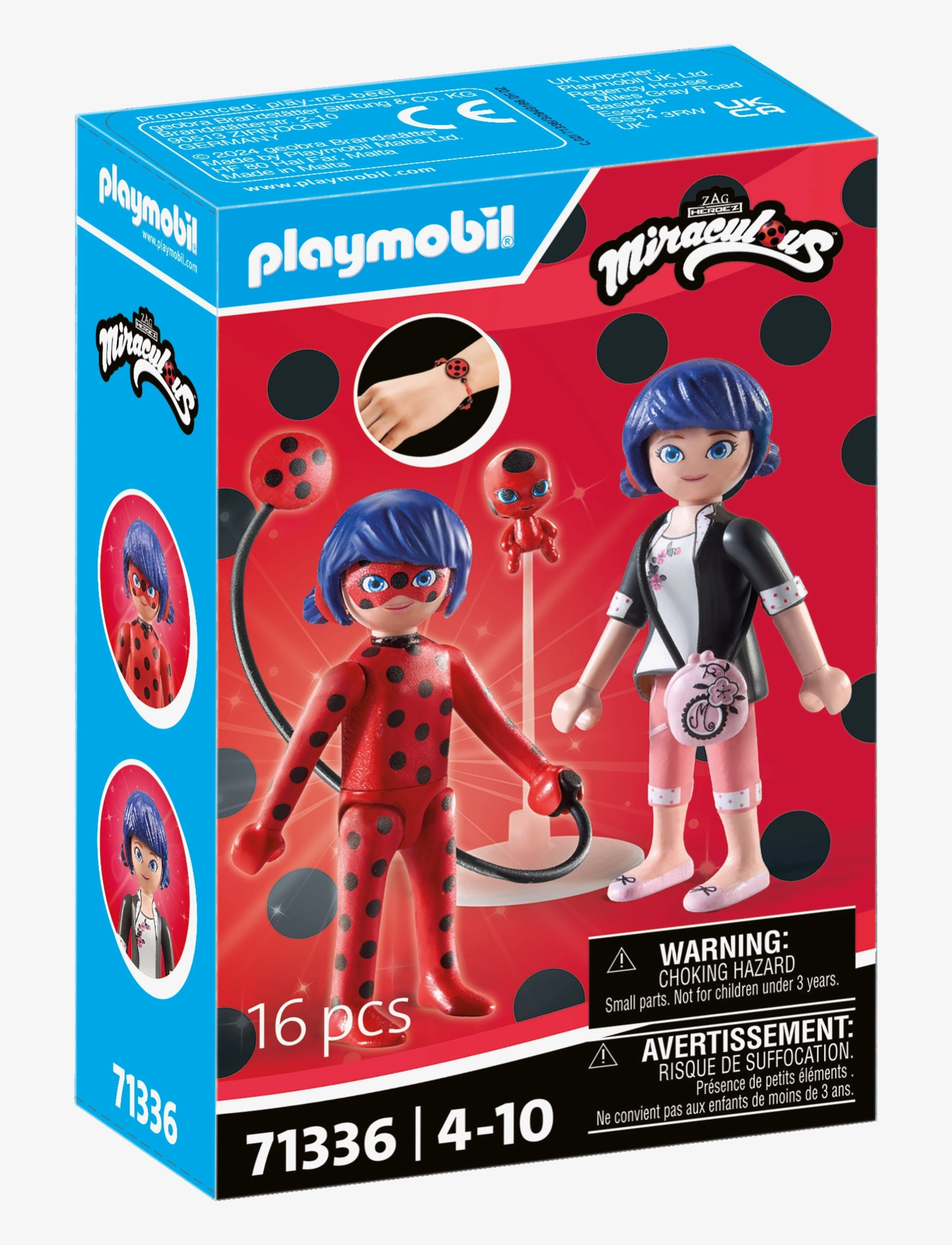 PLAYMOBIL - PLAYMOBIL Miraculous: Marinette & Ladybug - 71336 - playmobil figures - multicolored - 2