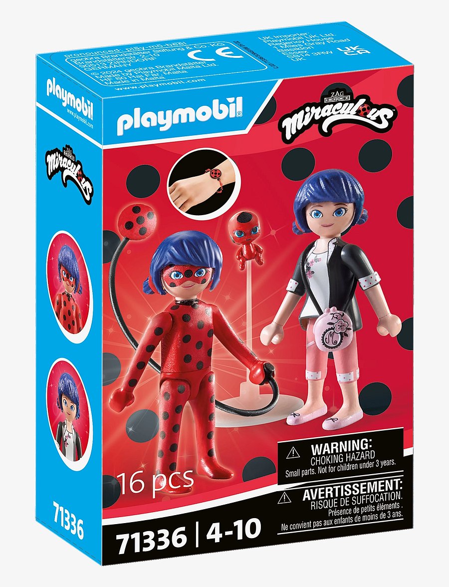 PLAYMOBIL - PLAYMOBIL Miraculous: Marinette & Ladybug - 71336 - playmobil figures - multicolored - 2