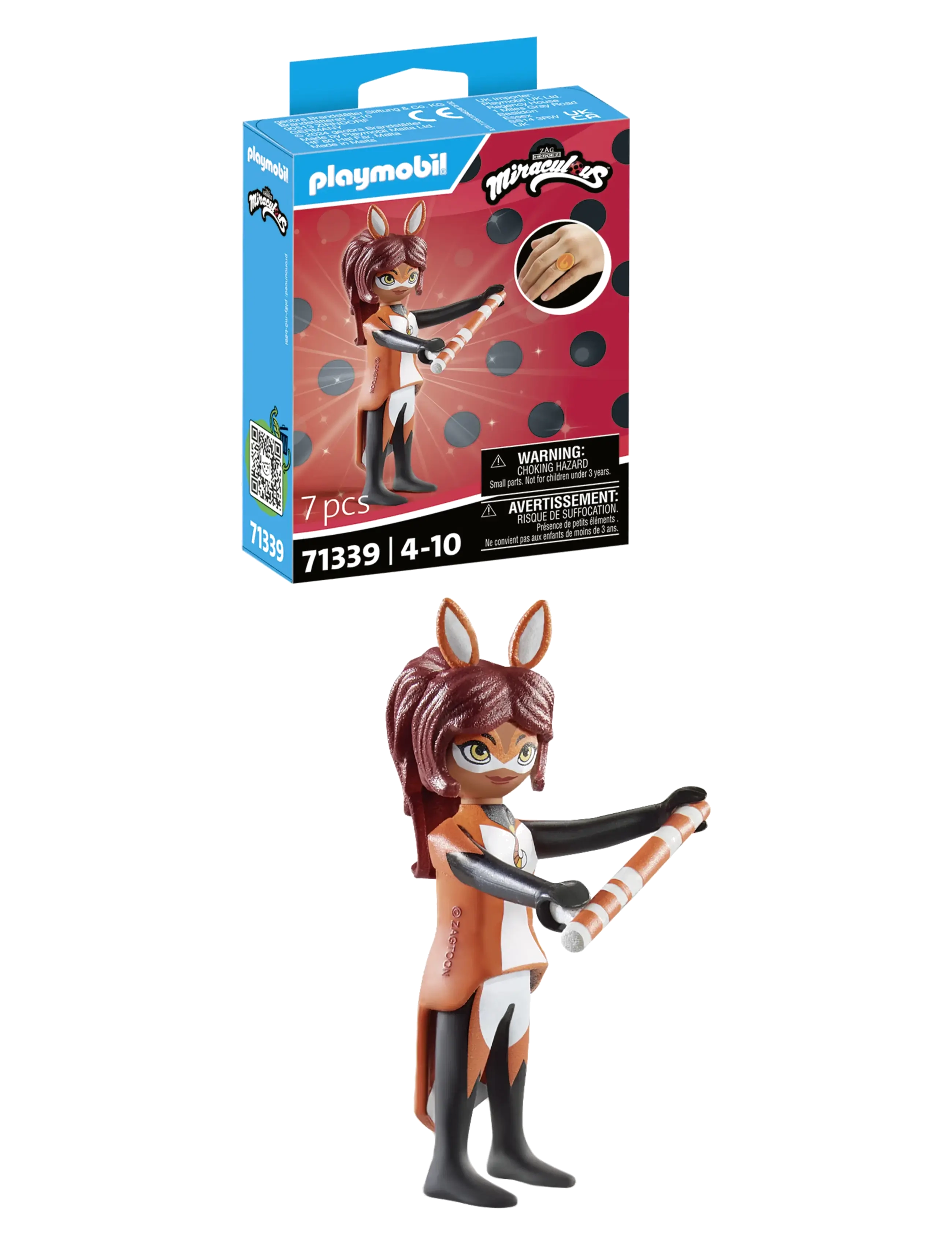 PLAYMOBIL Miraculous: Rena Rouge 71339, Børn, Playmobil Legetøj, Multi/mønstret, Str: ONE SIZE